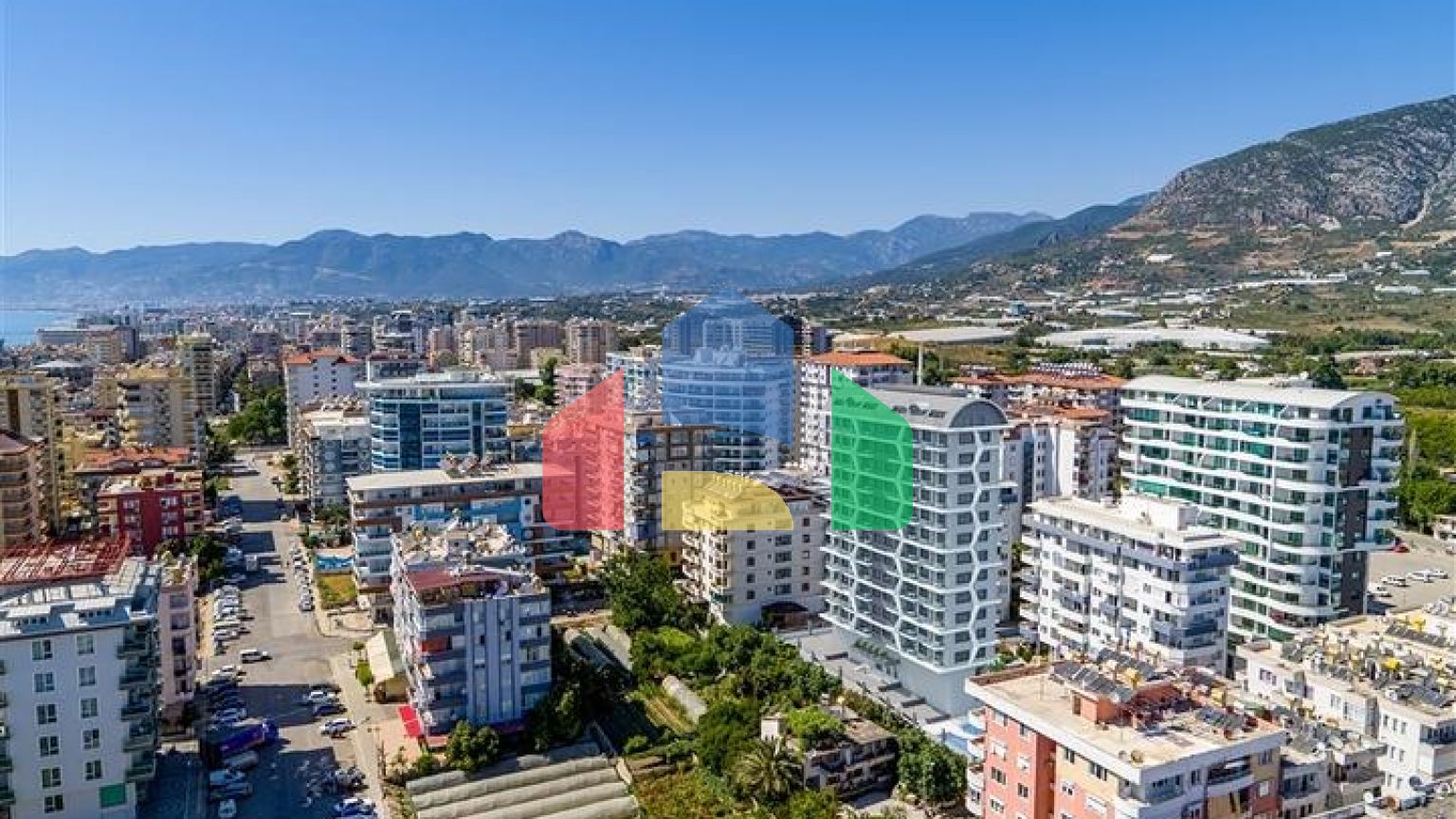 Квартира 1+1 с превосходной инфраструктурой в районе Махмутлар