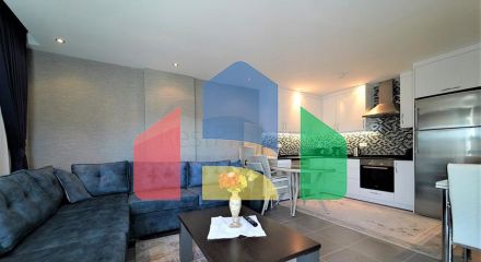 2+1 apartment in the popular area of Mahmutlar