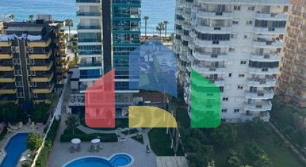Studio apartment on the first coastline in Mahmutlar