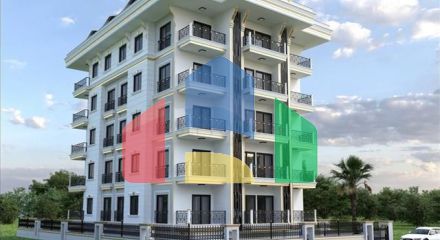 Boutique complex in Mahmutlar, 800 m from the sea