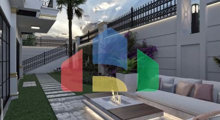 Boutique complex in Mahmutlar, 800 m from the sea