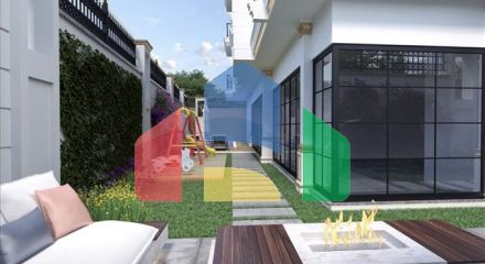 Boutique complex in Mahmutlar, 800 m from the sea