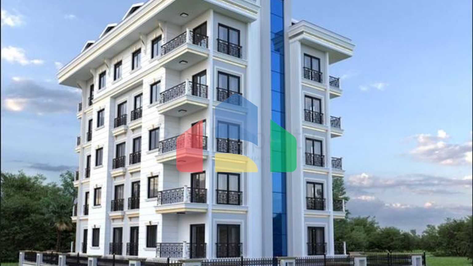 Бутик – комплекс в Махмутларе в 800 м от моря