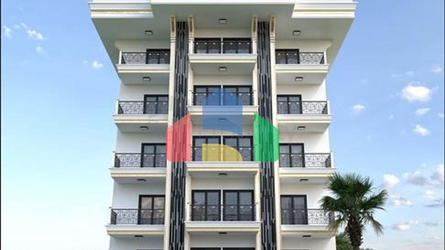 Бутик – комплекс в Махмутларе в 800 м от моря