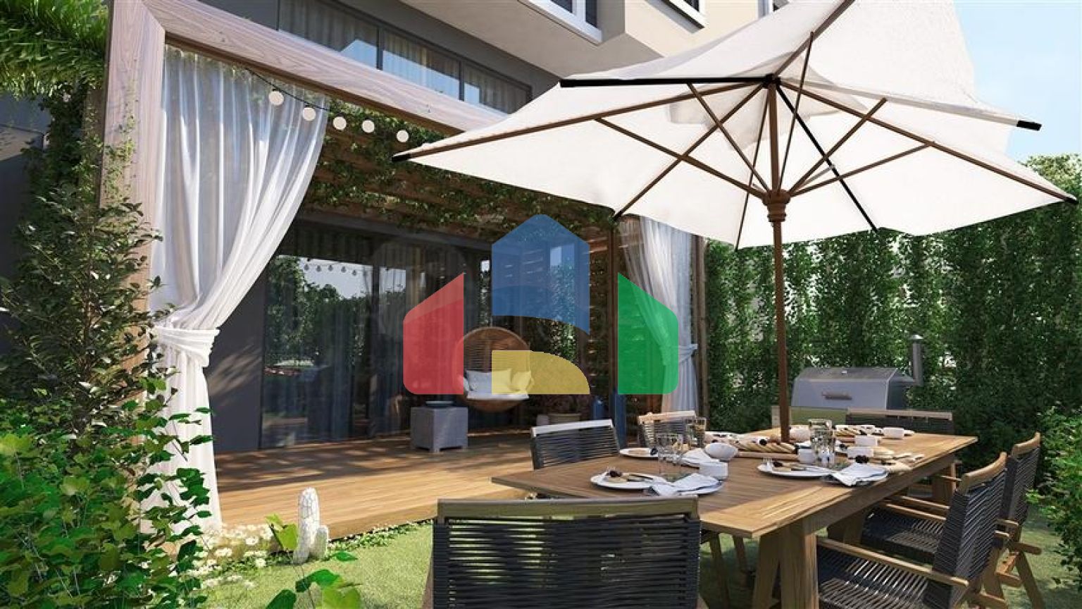 Строящийся проект в популярном районе Махмутлар