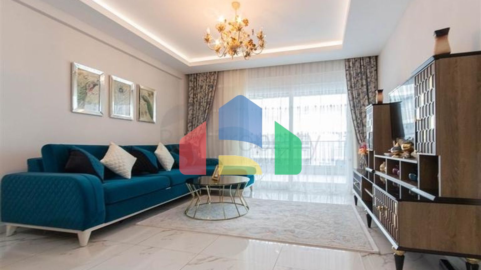 Затишна двокімнатна квартира в Махмутларі