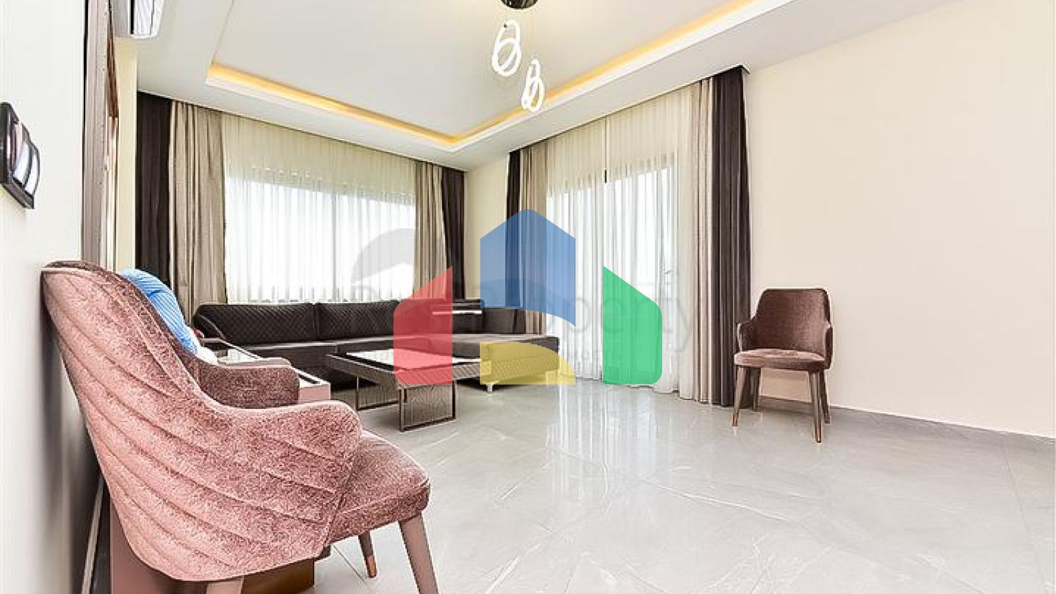 Квартира 1 + 1 в районі Махмутлар