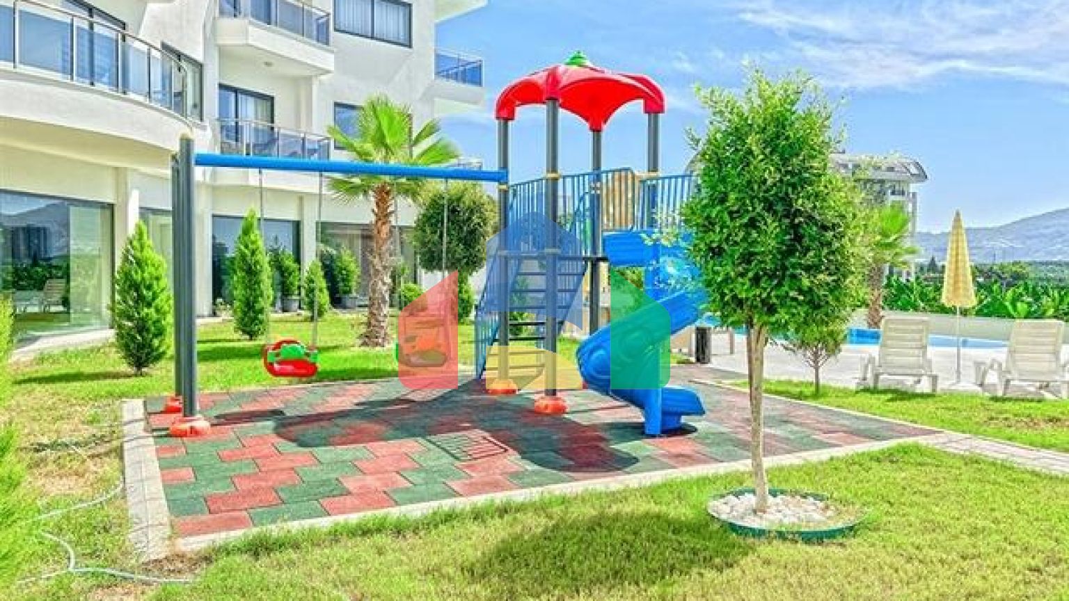 Квартира 1 + 1 в районі Махмутлар