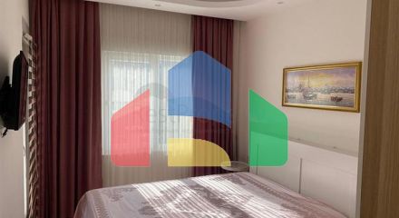 Furnished 1+1 apartment in Mahmutlar