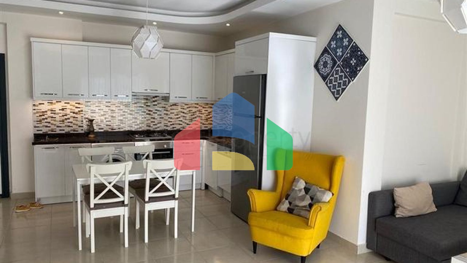 Меблированная квартира 1+1 в Махмутларе