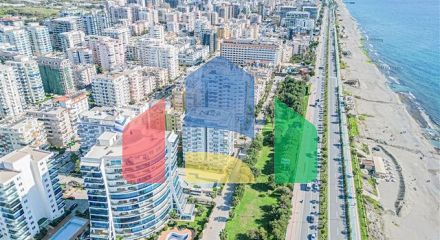 Квартира 2 + 1 в районі Махмутлар на першій лінії