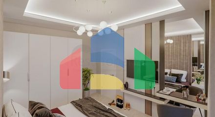 One-bedroom apartment in a new residential complex in Mahmutlar