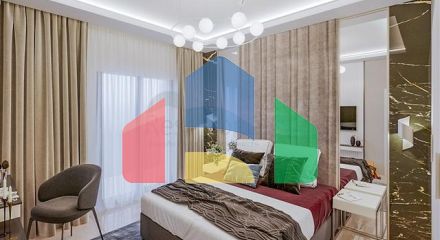 One-bedroom apartment in a new residential complex in Mahmutlar