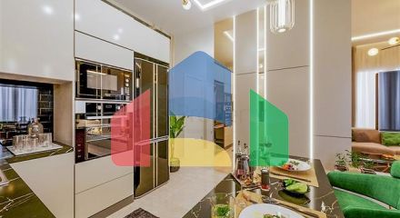 One-bedroom apartment in a new residential complex in Mahmutlar