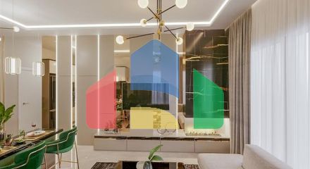 One-bedroom apartment in a new residential complex in Mahmutlar