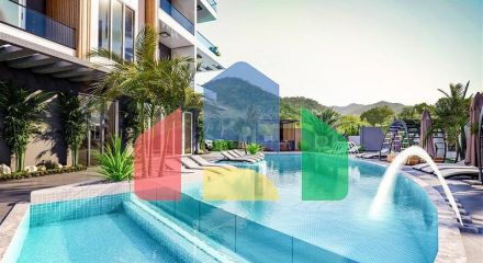 Двокімнатна квартира в новому житловому комплексі в Махмутларі Двокімнатна квартира в новому житловому комплексі в Махмутларі