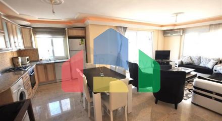 Furnished 2+1 apartment in Mahmutlar