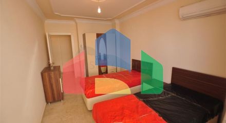 Furnished 2+1 apartment in Mahmutlar