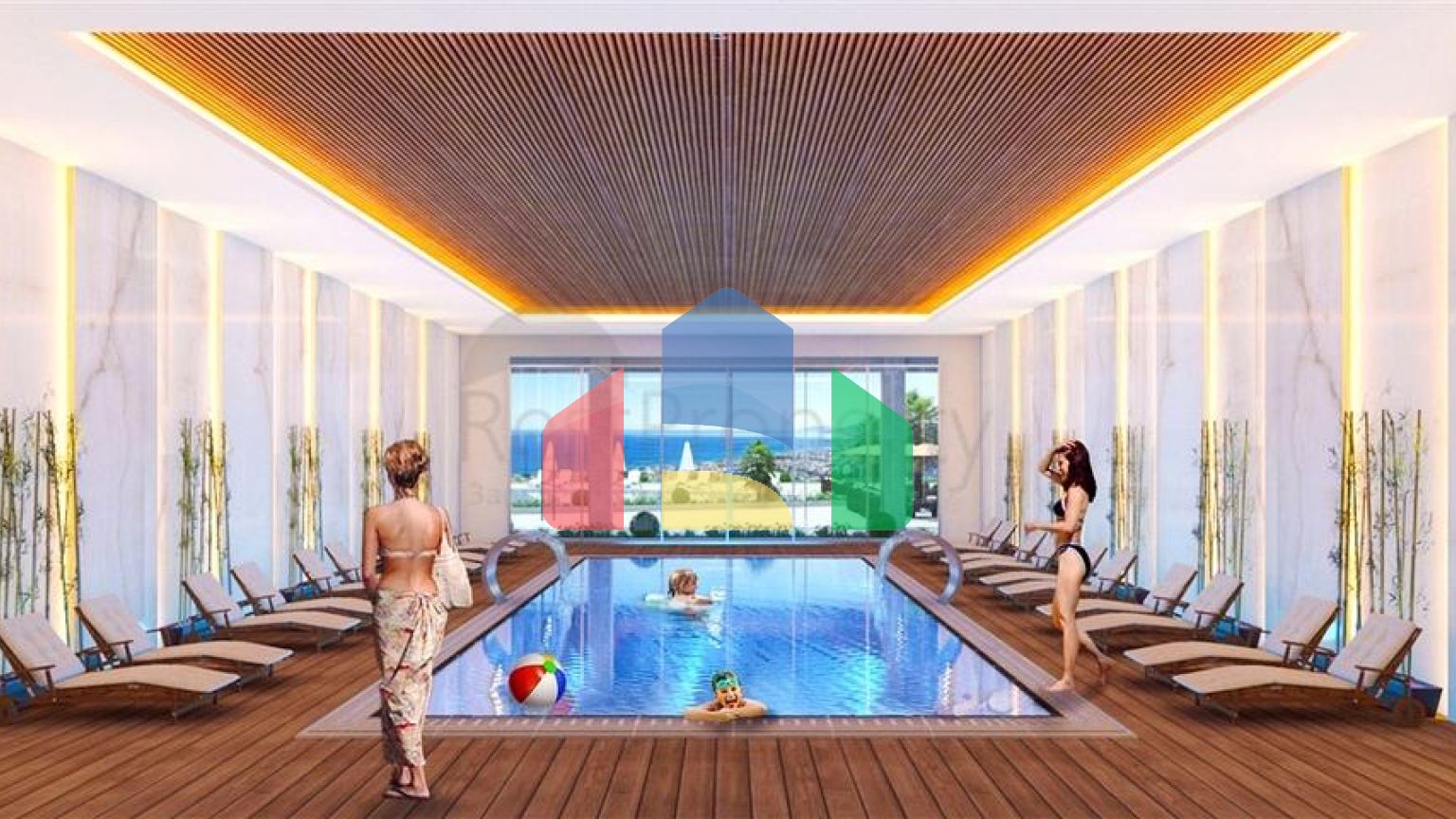 Квартира 1+1 в районе Махмутлар