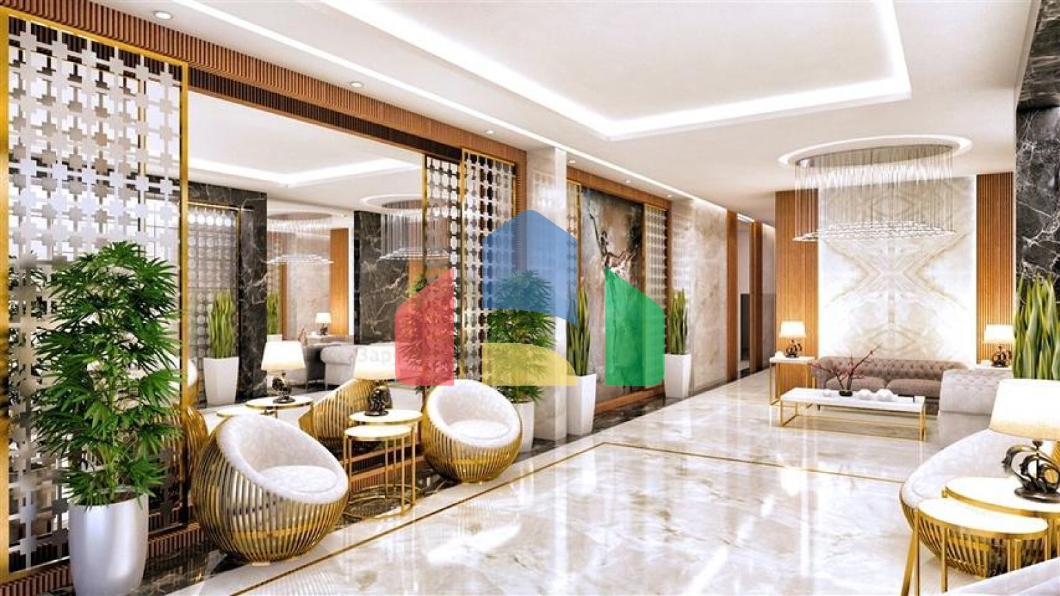 Квартира 1+1 в районе Махмутлар