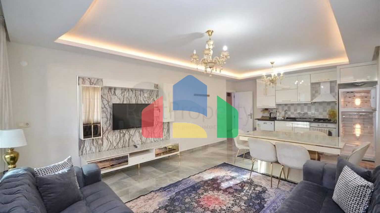 Квартира 2+1 в районе Махмутлар