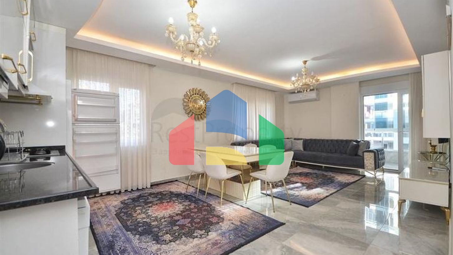 Квартира 2+1 в районе Махмутлар