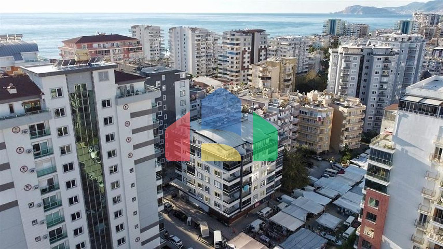 Квартира 2+1 в районе Махмутлар