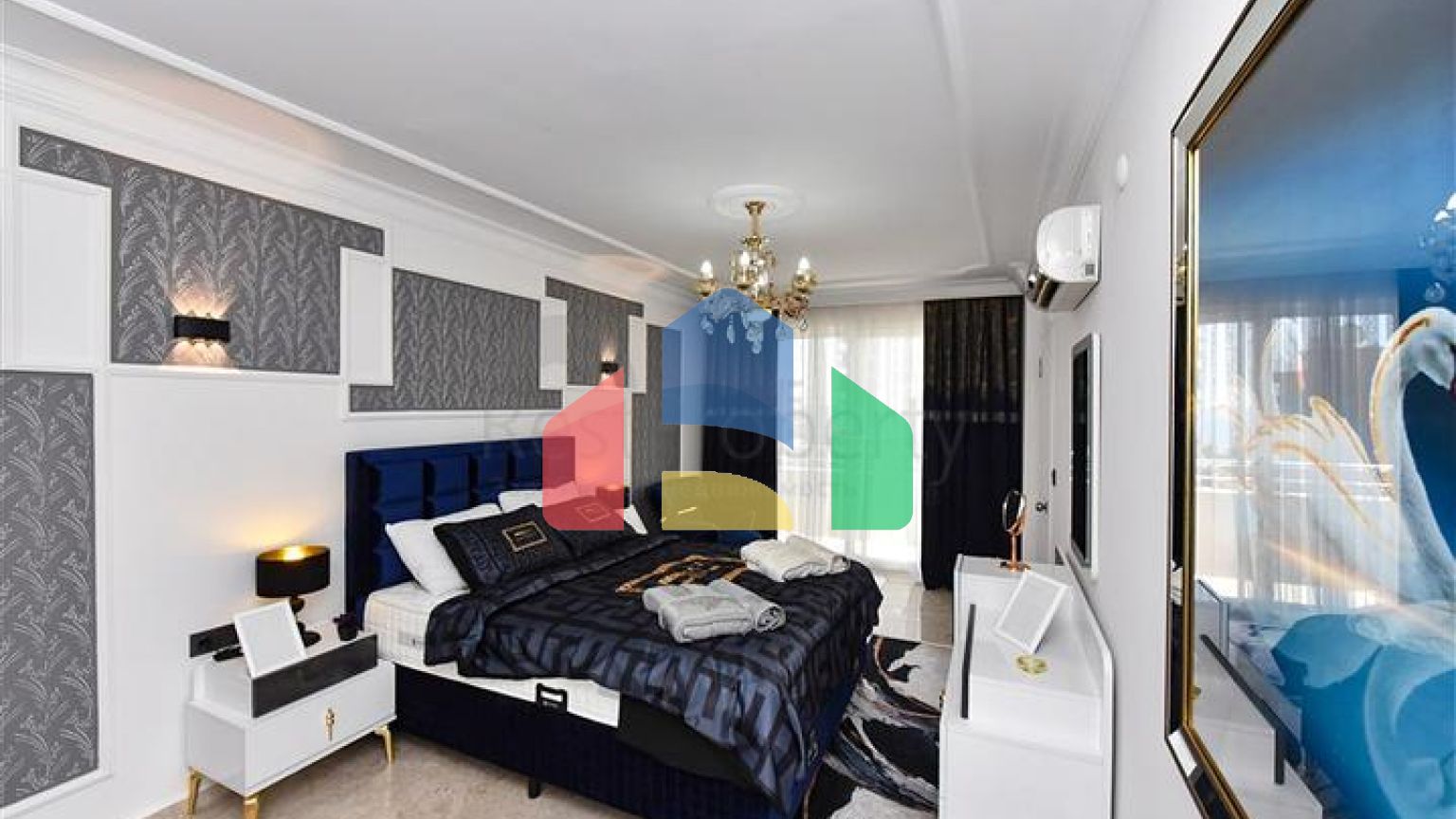 Трехкомнатная квартира в самом центре Махмутлара