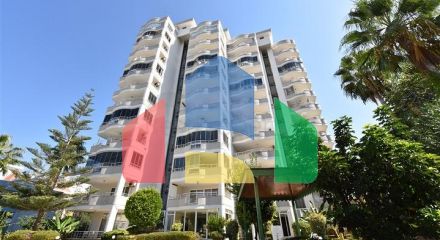 High floor - 2 bedroom apt - in Mahmutlar / Alanya