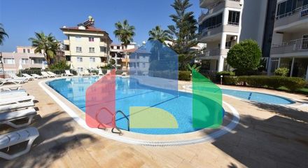 High floor - 2 bedroom apt - in Mahmutlar / Alanya