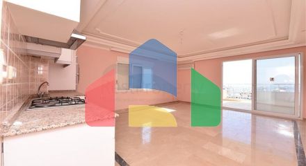 High floor - 2 bedroom apt - in Mahmutlar / Alanya