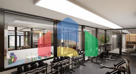 Квартира плануванням 1 + 1 в споруджуваному будинку району Махмутлар