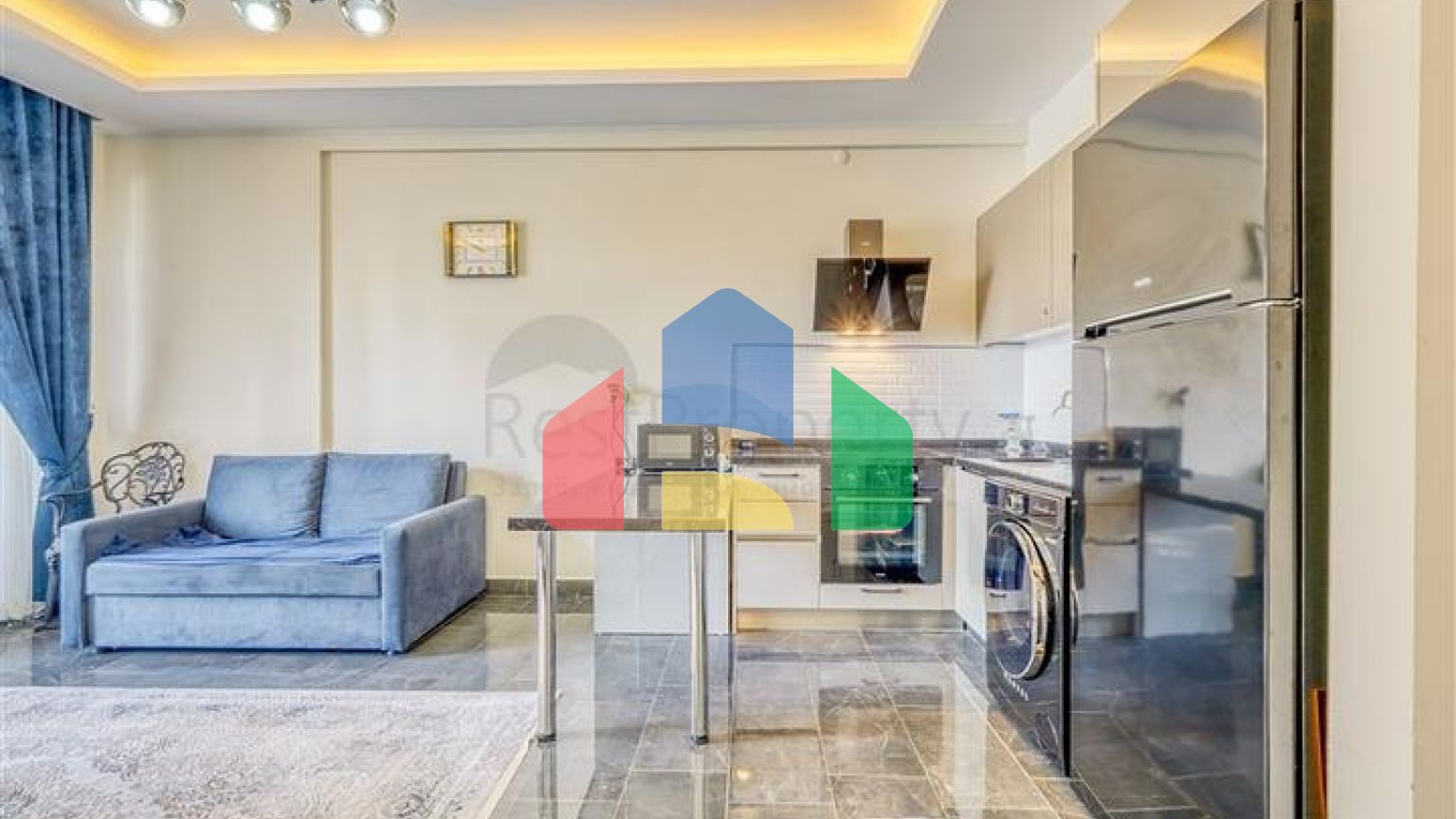 Квартира 1+1 в новом жилом комплексе района Махмутлар