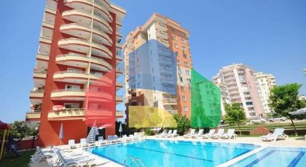 Close to sea - Newly furnished - 2 bedroom apt -In Mahmutlar / Alanya