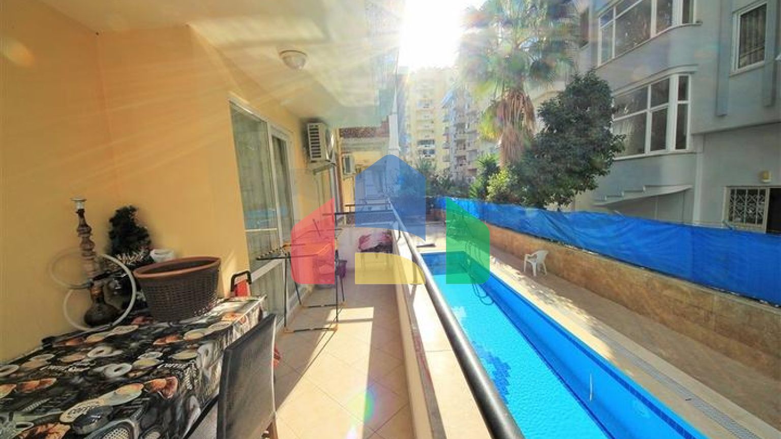 Просторная квартира 2+1 в 300 метрах от моря