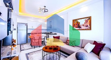 Новый квартира 1+1 в районе Махмутлар