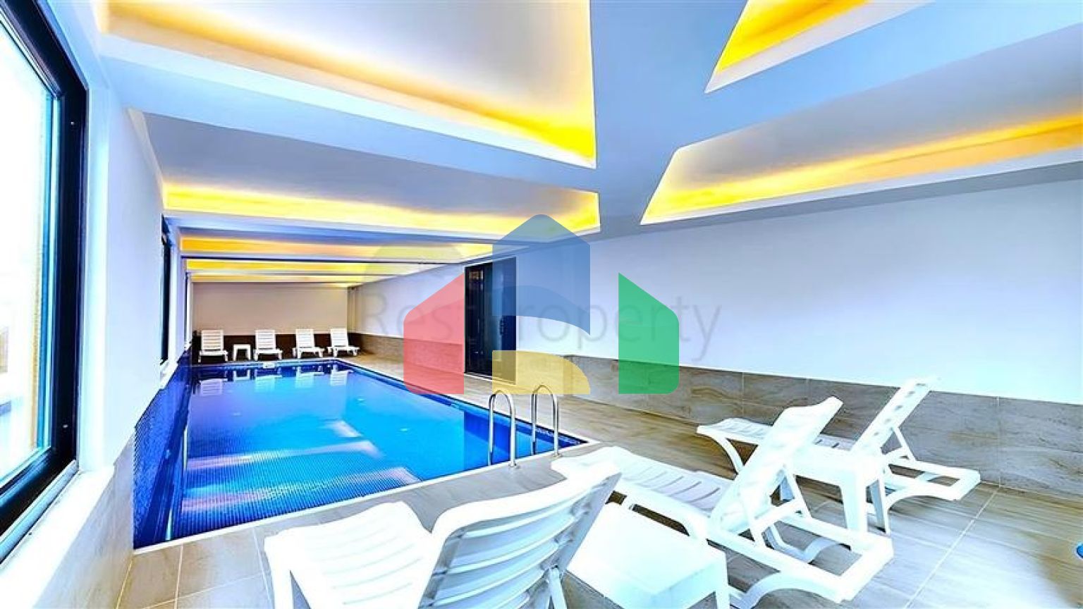 Новый квартира 1+1 в районе Махмутлар