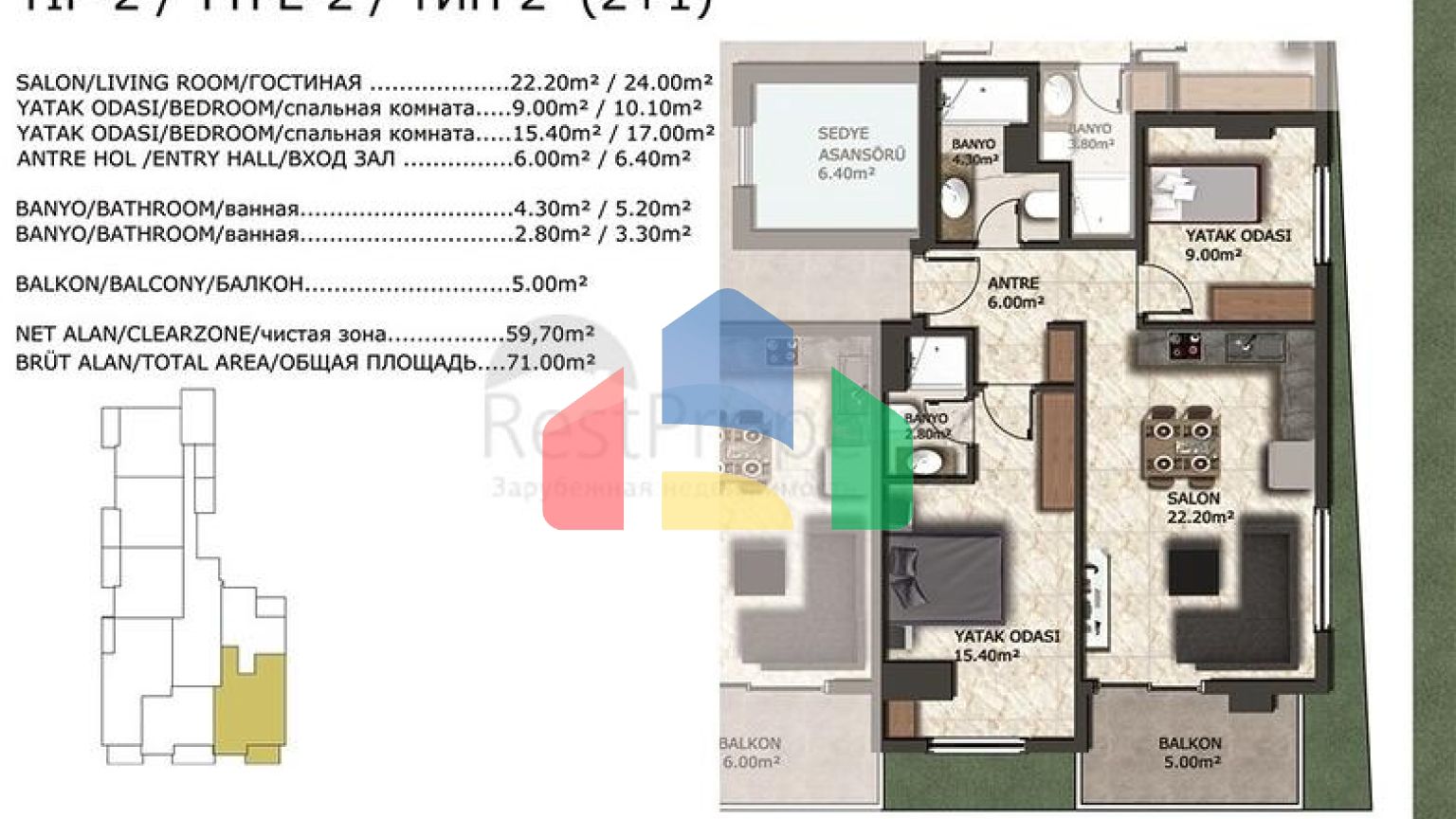 Новый инвестиционный проект в районе Махмутлар