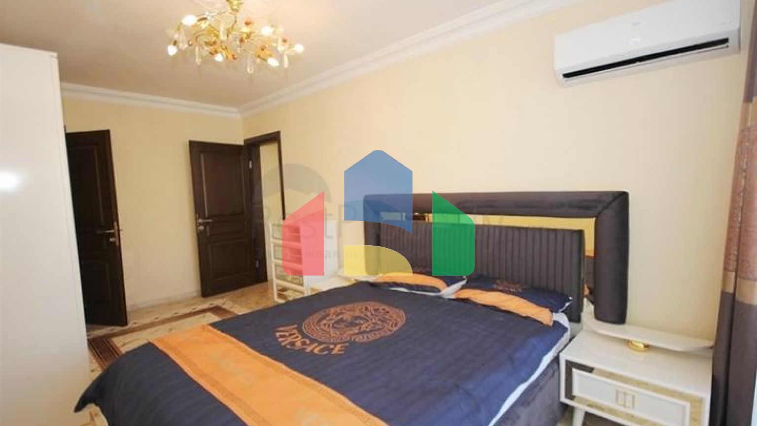 Апартаменти 2 + 1 з видом на море в Махмутларі