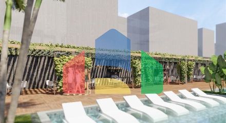 Квартира 1+1 на первой береговой линии в комплексе со всей инфраструктурой