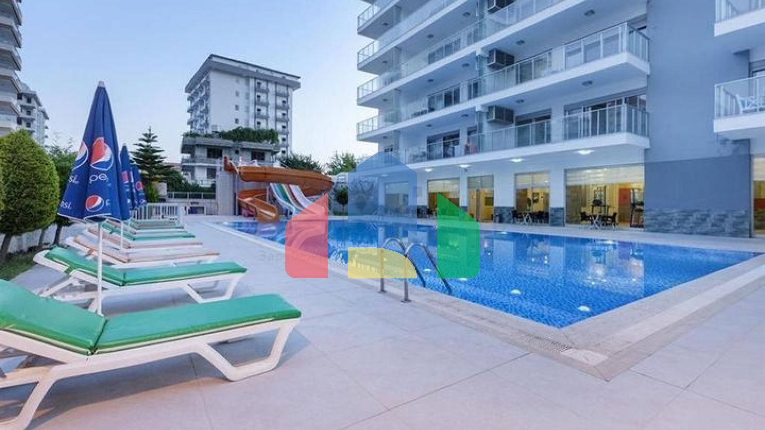 Квартира 2 + 1 в районі Махмутларе