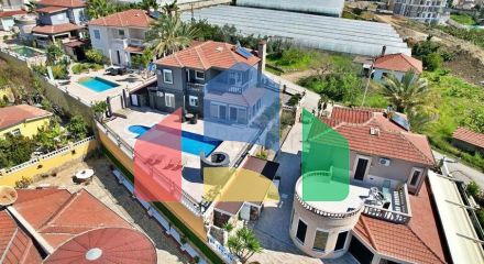 Меблированная вилла в центре Махмутлара