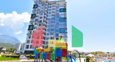 1+1 apartment in a new complex in Mahmutlar district