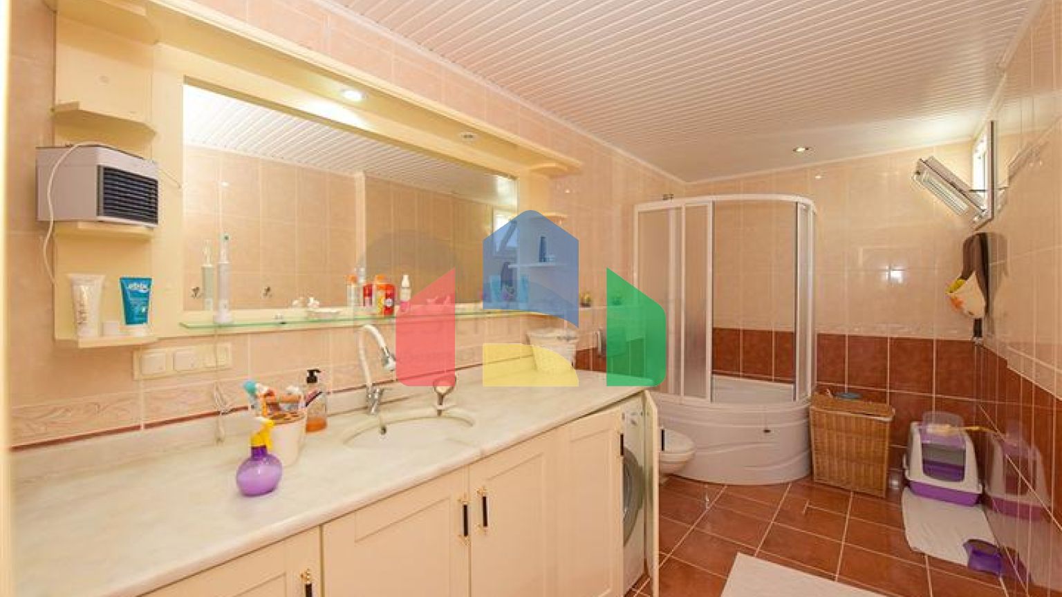 Квартира 2+1 на первой линии в районе Махмутлар