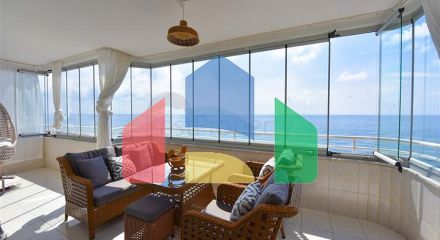 Квартира 2+1 на первой линии в районе Махмутлар