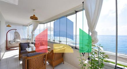 Квартира 2+1 на первой линии в районе Махмутлар