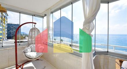 Квартира 2+1 на первой линии в районе Махмутлар