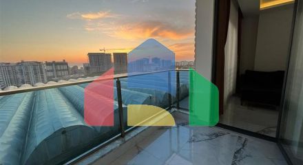 Нова стильна квартира плануванням 1 + 1 А районі Махмутлар