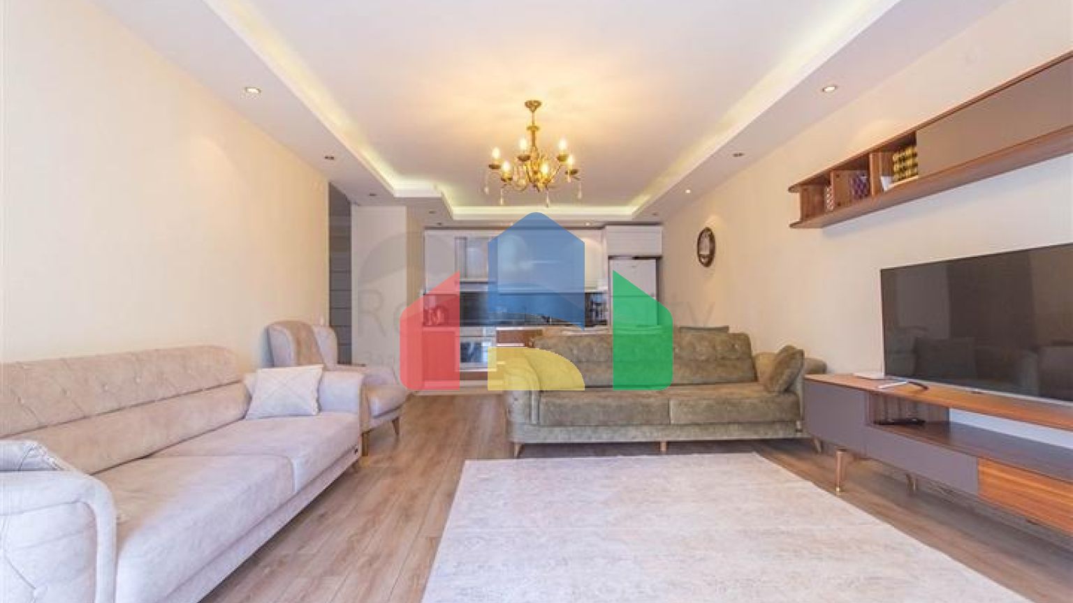 Квартира планировкой 1+1 в районе Махмутлар