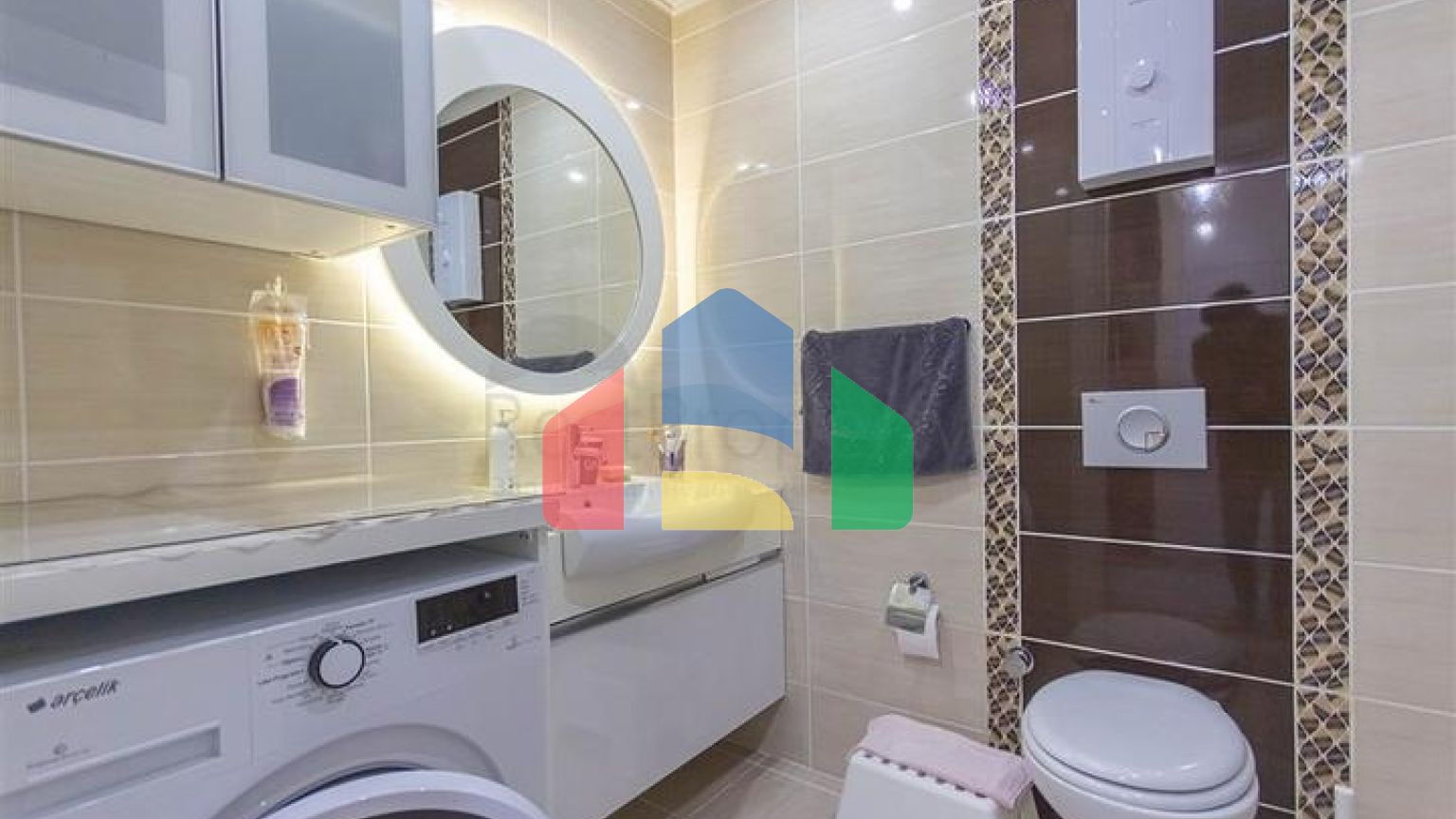 Квартира планировкой 1+1 в районе Махмутлар